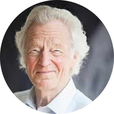 Man with grey hair